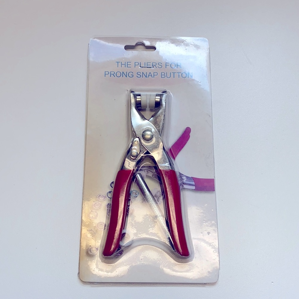 Prong Snap button plier